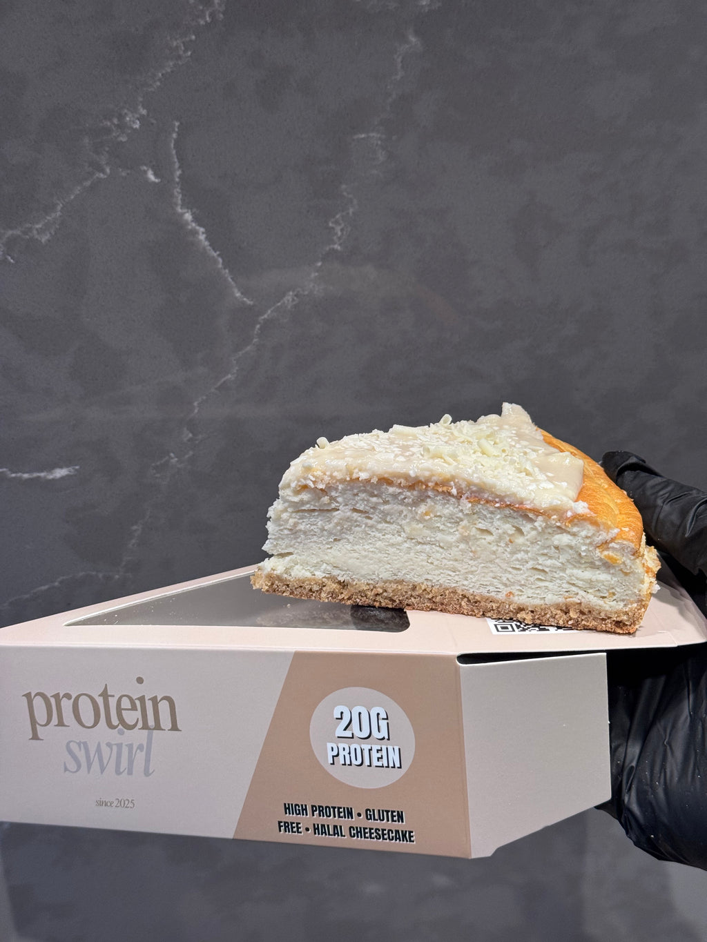 ProteinSwirl - 2x High Protein Cheesecakes - Gluten Free - Halal - 20g+ Protein