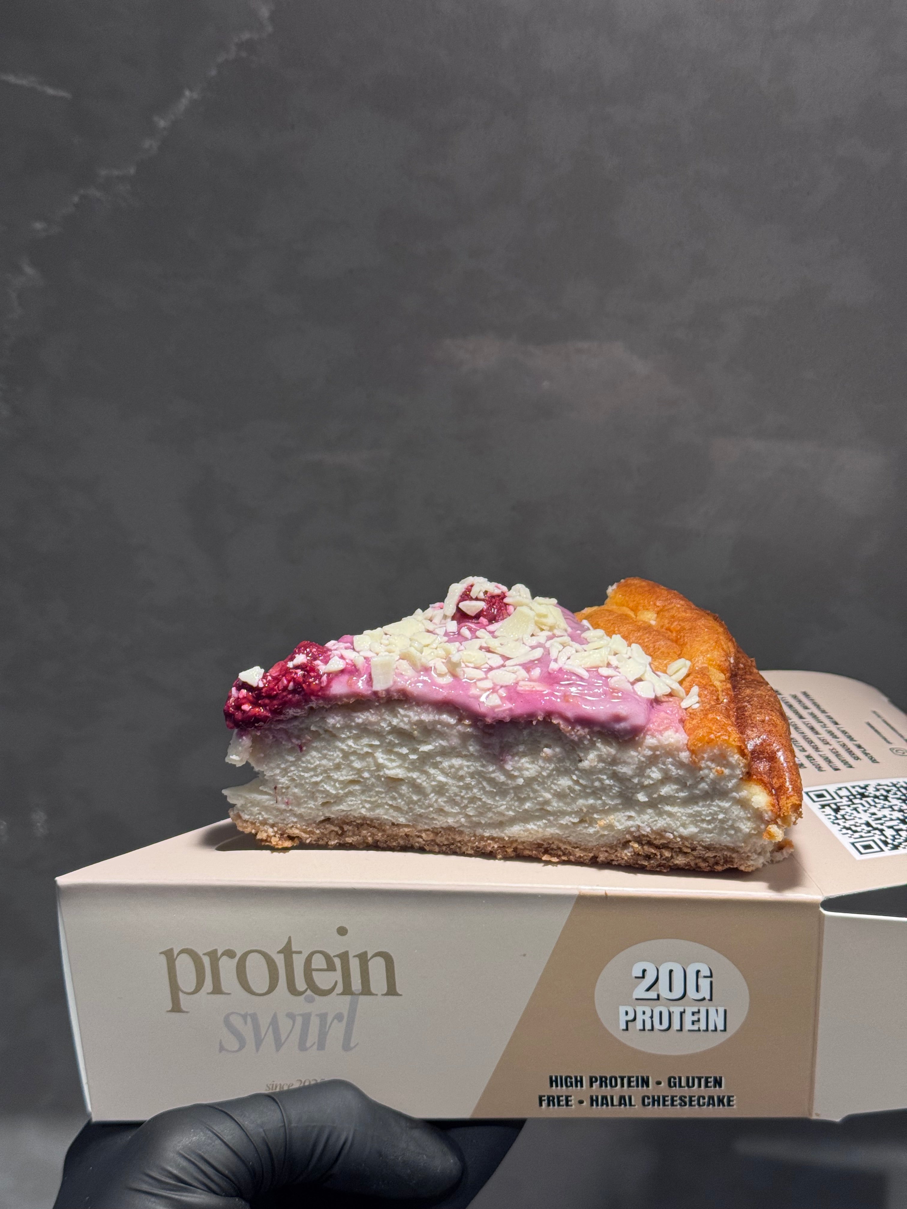 ProteinSwirl - 2x High Protein Cheesecakes - Gluten Free - Halal - 20g+ Protein