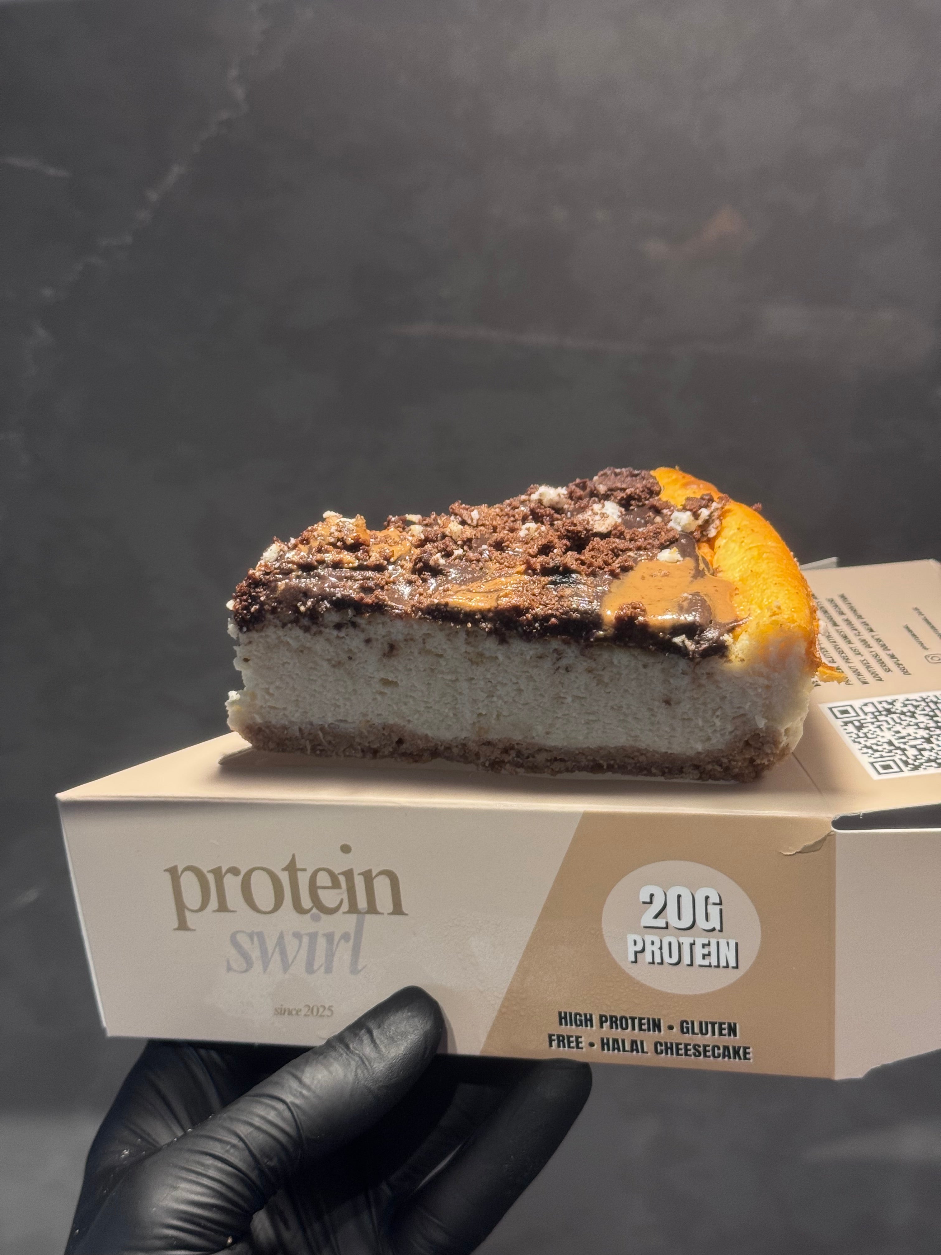 ProteinSwirl - 2x High Protein Cheesecakes - Gluten Free - Halal - 20g+ Protein