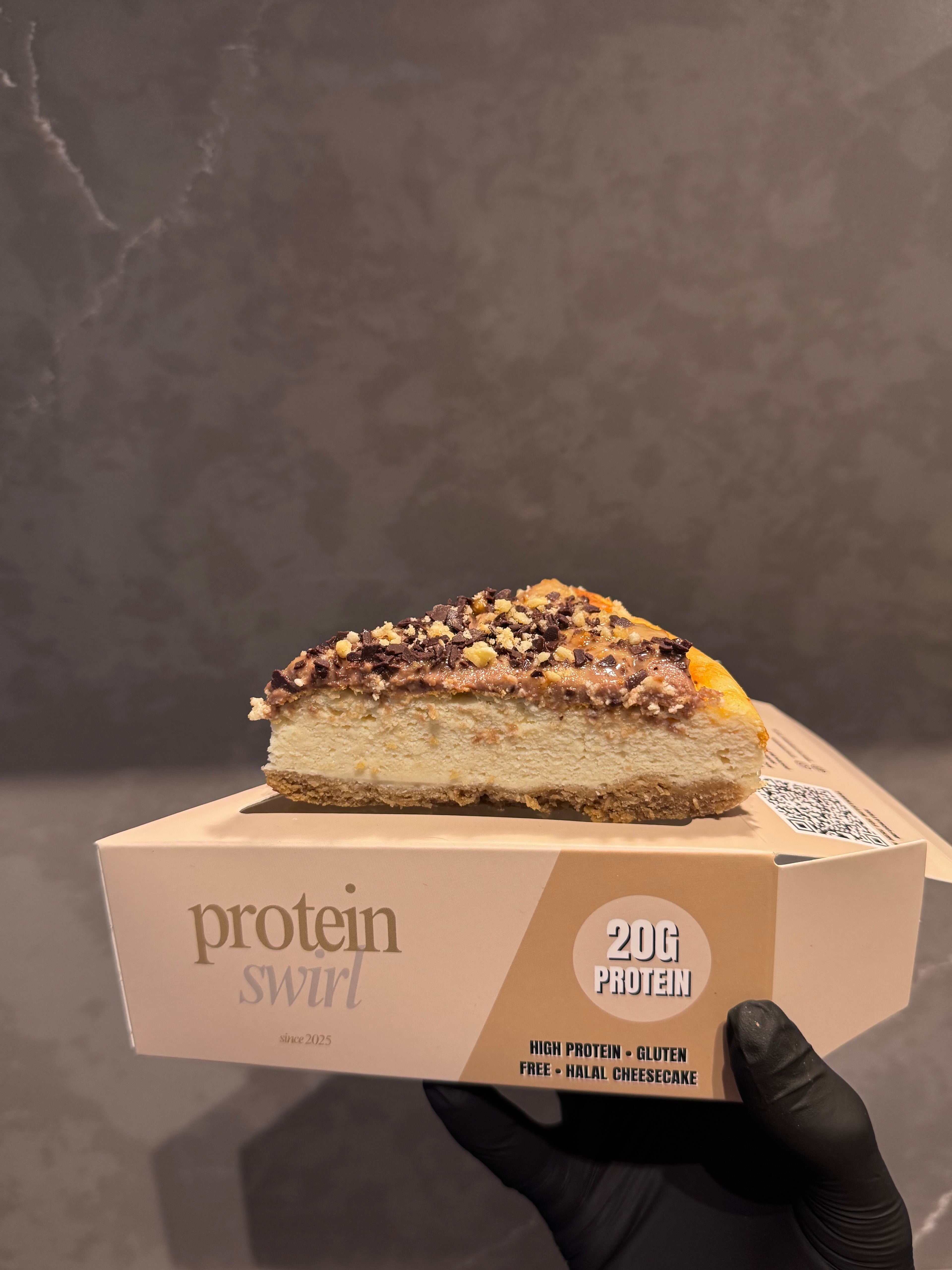 ProteinSwirl - 2x High Protein Cheesecakes - Gluten Free - Halal - 20g+ Protein