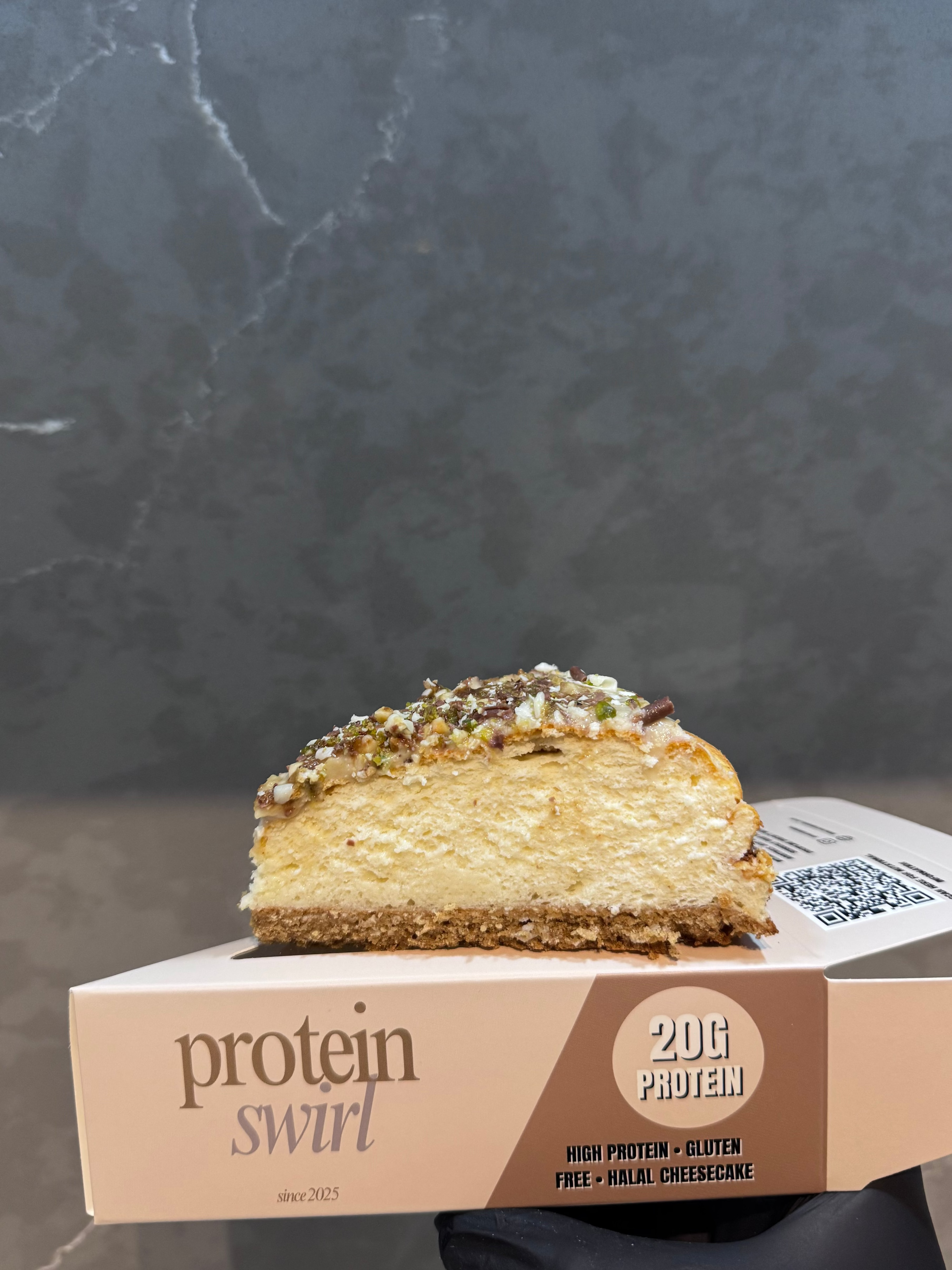 ProteinSwirl - 2x High Protein Cheesecakes - Gluten Free - Halal - 20g+ Protein