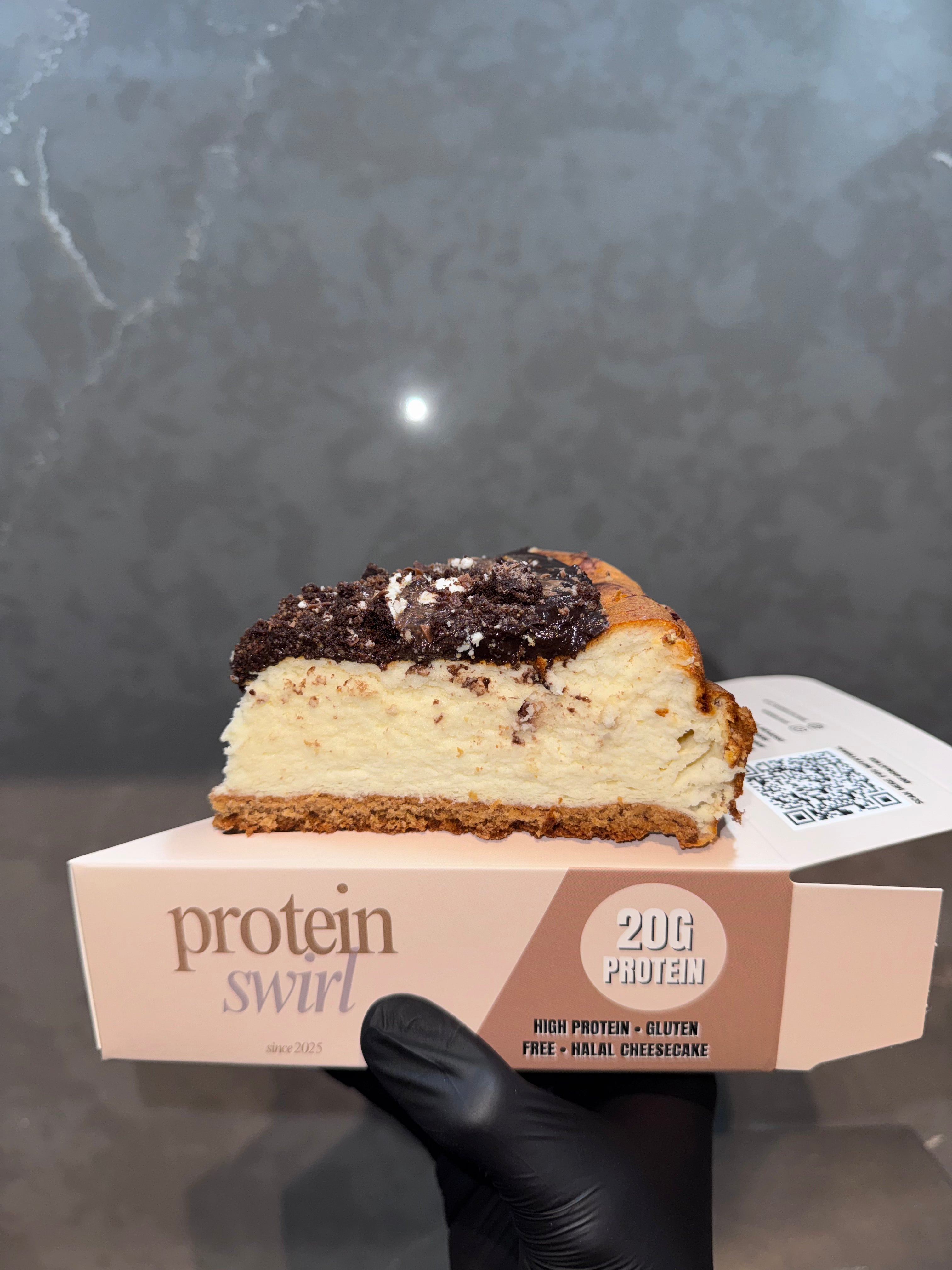 ProteinSwirl - 2x High Protein Cheesecakes - Gluten Free - Halal - 20g+ Protein
