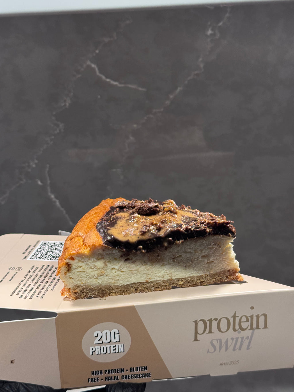ProteinSwirl - 2x High Protein Cheesecakes - Gluten Free - Halal - 20g+ Protein